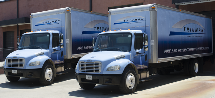 Photo of Triumph moving trucks